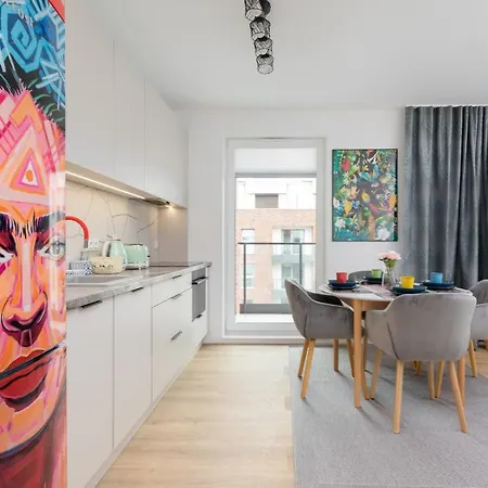 Srodmiescie Angielska Grobla With Free Parking By Renters Apartamento *